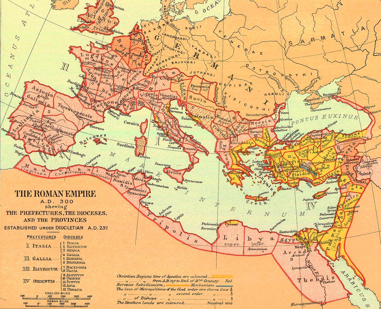 Вся карта древнего мира